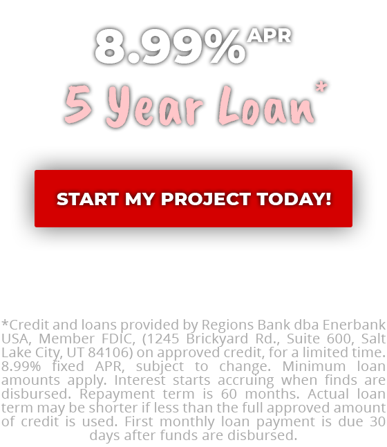 Financing - 8.99% APR on 5 Year Loan *